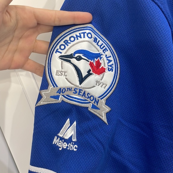 Authentic Collection Aaron Sanchez Blue Jays Jersey - Picture 6 of 10